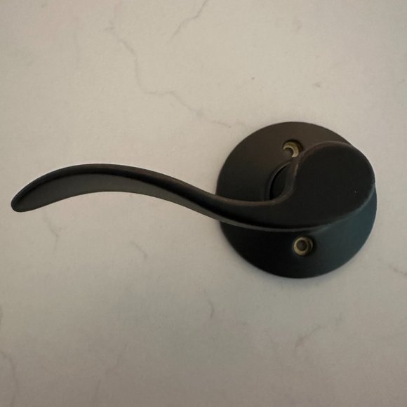 NWT Schlage F170 ACC 716 Left-Handed Accent Door Lever Non Turning - Picture 1 of 6